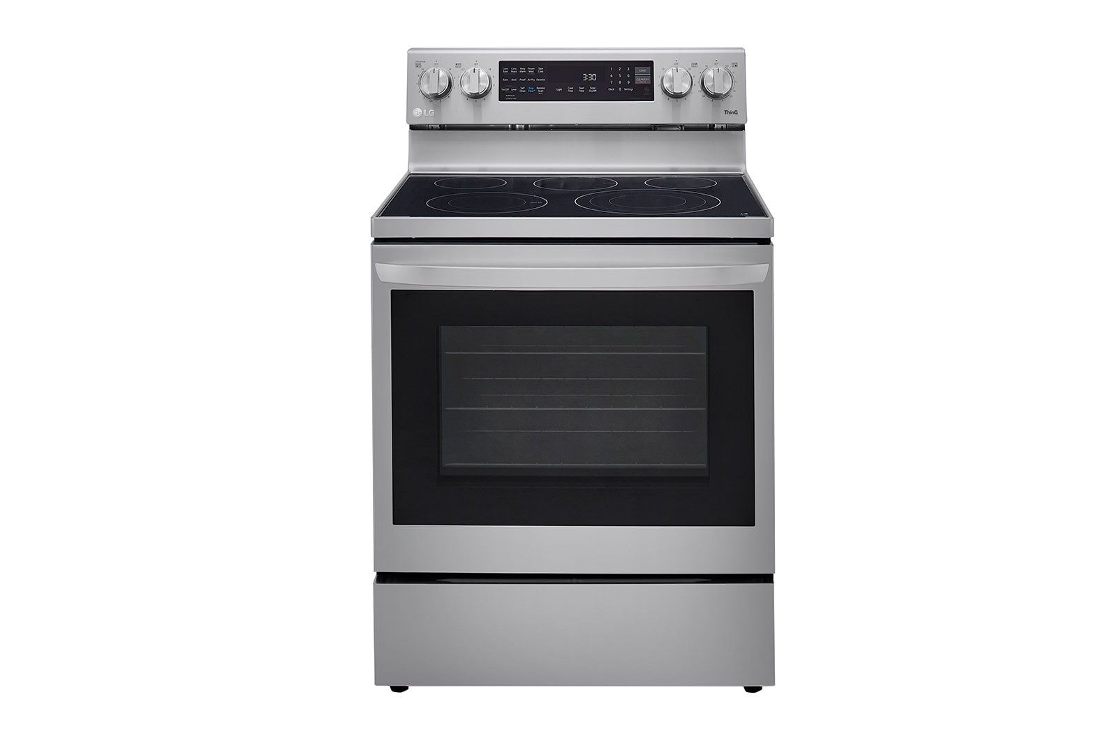 LG 6.3 cu.ft. Air Fry InstaView ThinQ® Electric Range, LREL6325F