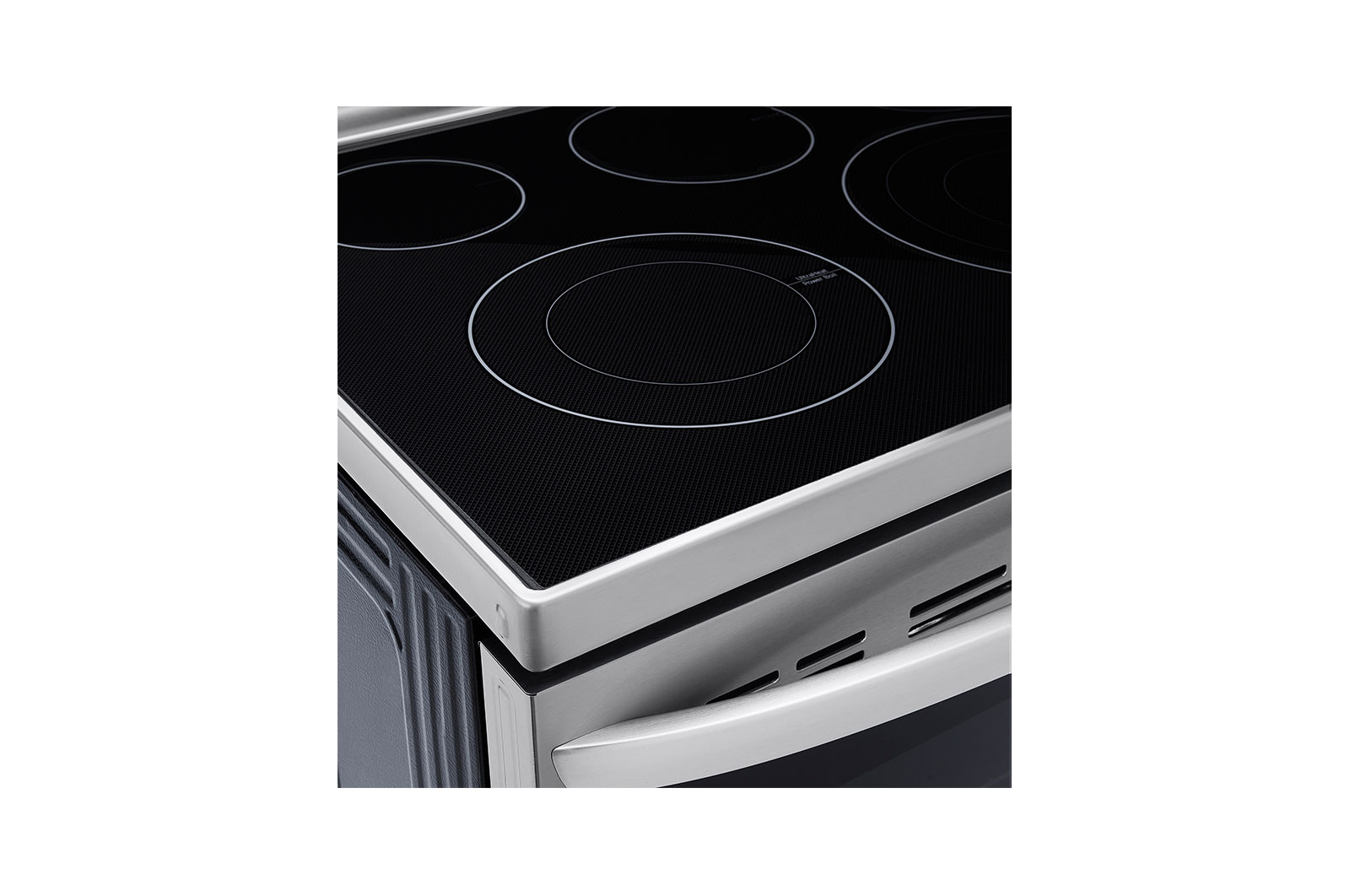 LG 6.3 cu.ft. Air Fry InstaView ThinQ® Electric Range, LREL6325F