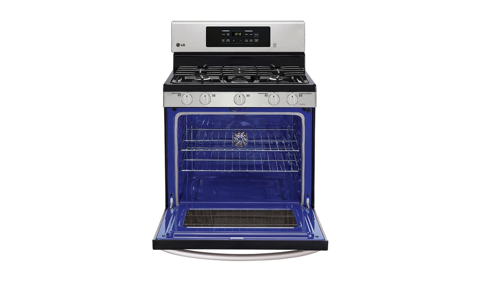 LG 5.4 cu. ft. Gas Range EasyClean<sup>®</sup> and Fan Convection, LRG3081ST