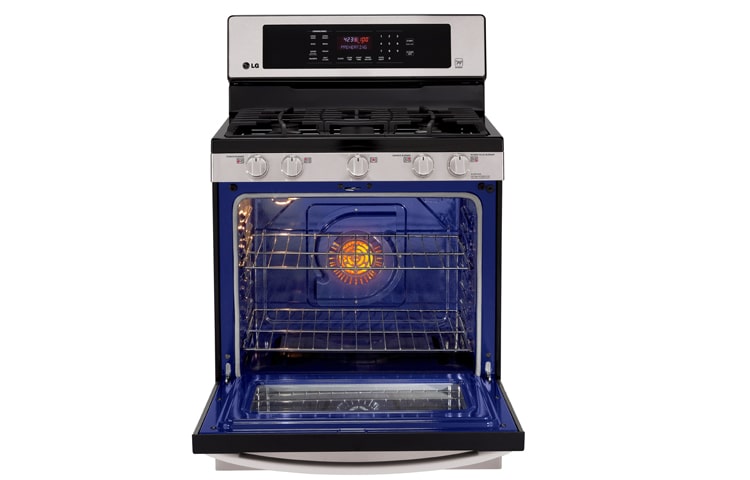 LG 5.4 cu. ft. True Convection Gas Range with EasyClean, LRG3085ST