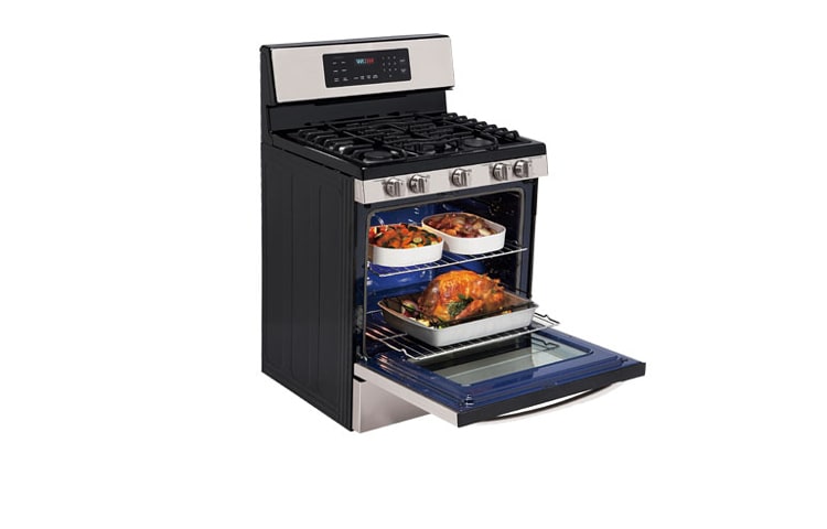 LG Large Capacity Free Standing Gas Range (5.4 cu. ft), LRG3093ST