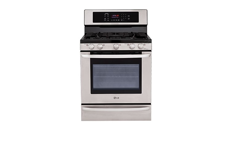LG Large Capacity Free Standing Gas Range (5.4 cu. ft), LRG3095ST
