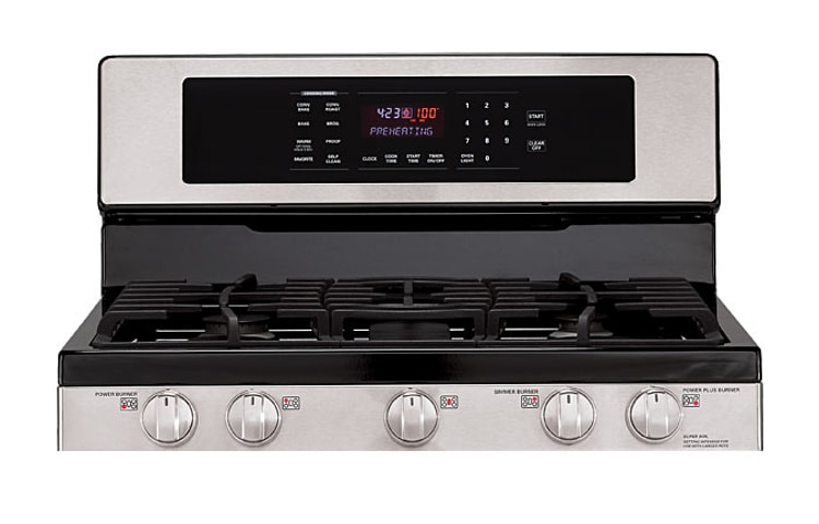 LG Large Capacity Free Standing Gas Range (5.4 cu. ft), LRG3095ST