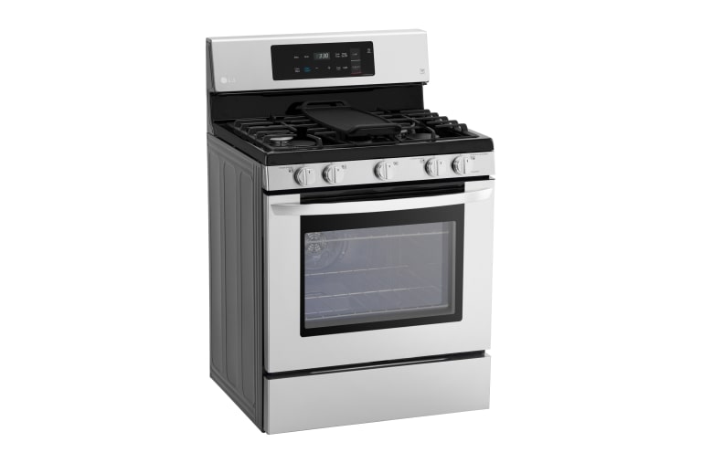 LG 5.4 cu. ft. Capacity Gas Single Oven Range with EvenJet™ Fan Convection and EasyClean®, LRG3193ST