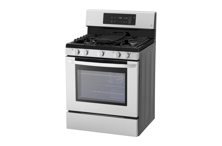 LG 5.4 cu. ft. Capacity Gas Single Oven Range with EvenJet™ Fan Convection and EasyClean®, LRG3193ST