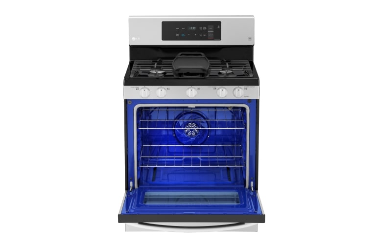 LG 5.4 cu. ft. Capacity Gas Single Oven Range with EvenJet™ Fan Convection and EasyClean®, LRG3193ST