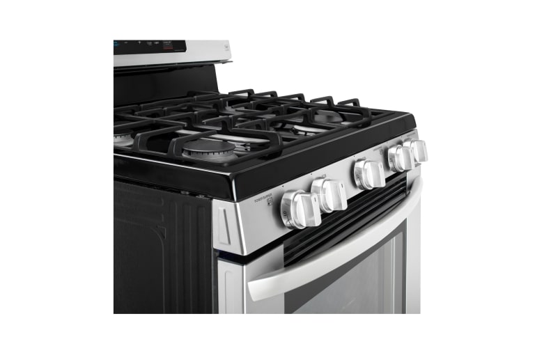 LG 5.4 cu. ft. Capacity Gas Single Oven Range with EvenJet™ Fan Convection and EasyClean®, LRG3193ST