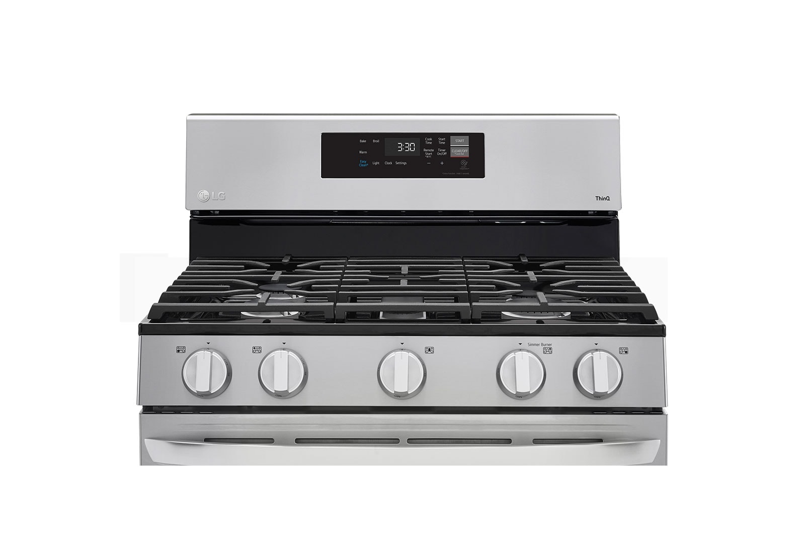 LG 5.8 cu ft. Smart Wi-Fi Enabled Gas Range with EasyClean®, LRGL5821S