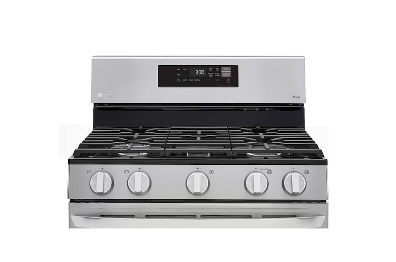 LG 5.8 cu ft. Smart Wi-Fi Enabled Gas Range with EasyClean®, LRGL5821S