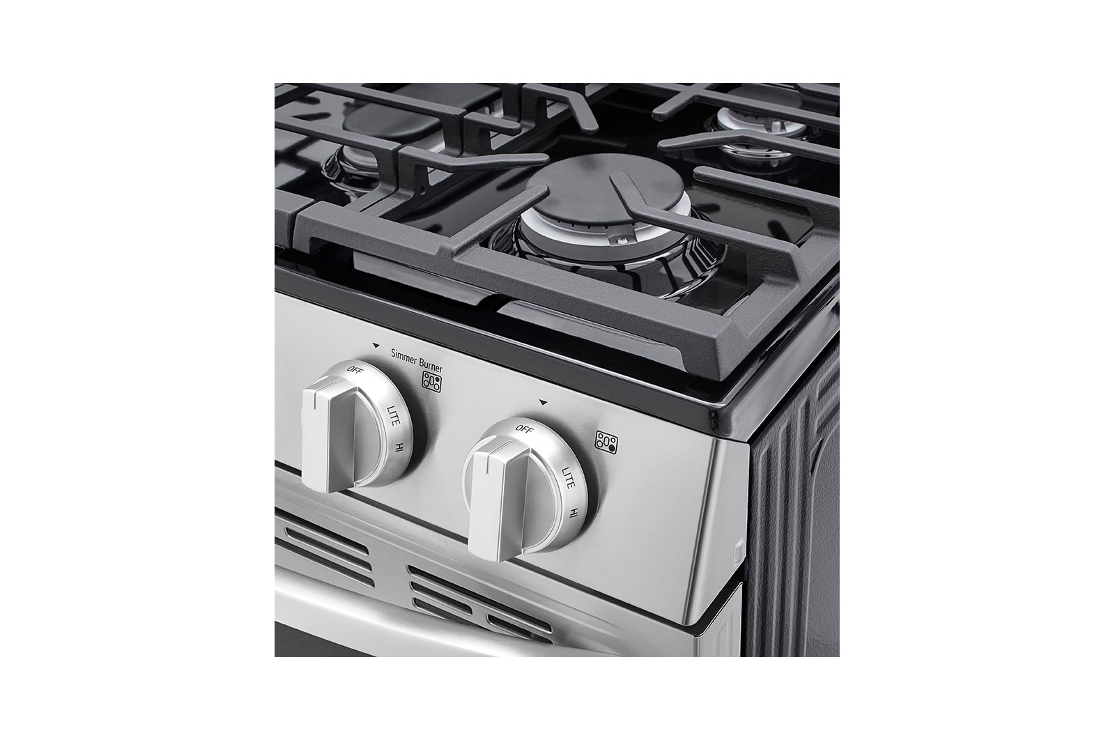 LG 5.8 cu ft. Smart Wi-Fi Enabled Gas Range with EasyClean®, LRGL5821S