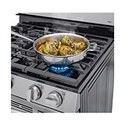 LG 5.8 cu ft. Smart Wi-Fi Enabled Fan Convection Gas Range with Air Fry & EasyClean®, LRGL5823S