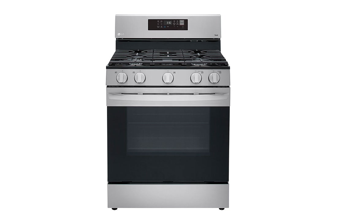 LG 5.8 cu ft. Smart Wi-Fi Enabled Fan Convection Gas Range with Air Fry & EasyClean®, LRGL5823S