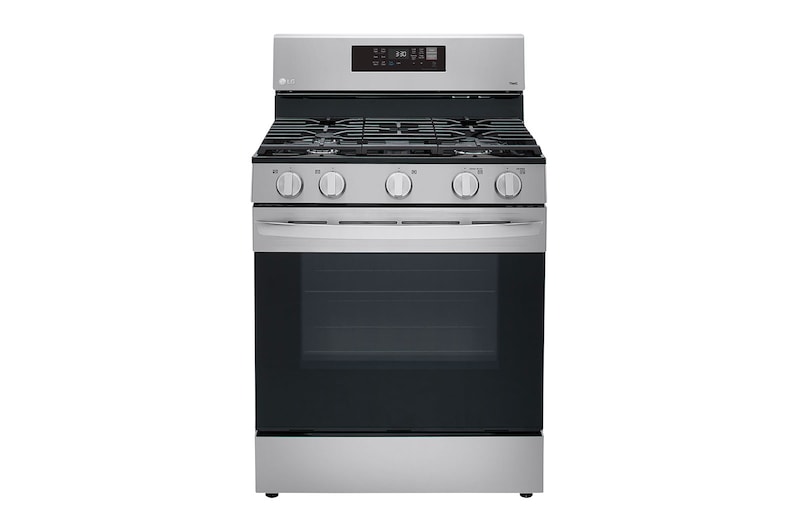 LG 5.8 cu ft. Smart Wi-Fi Enabled Fan Convection Gas Range with Air Fry & EasyClean®, LRGL5823S