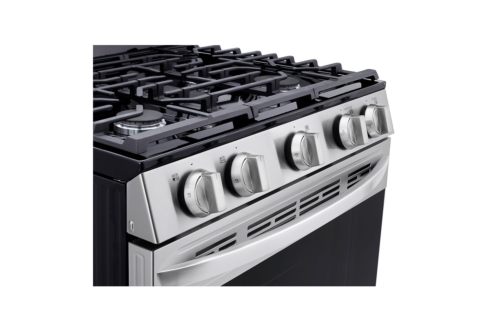 LG 5.8 cu ft. Smart Wi-Fi Enabled Fan Convection Gas Range with Air Fry & EasyClean®, LRGL5823S