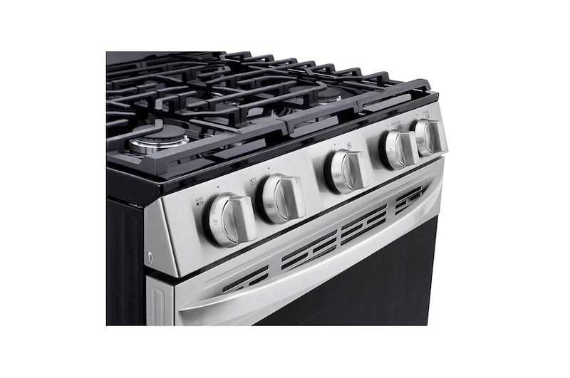 LG 5.8 cu ft. Smart Wi-Fi Enabled Fan Convection Gas Range with Air Fry & EasyClean®, LRGL5823S