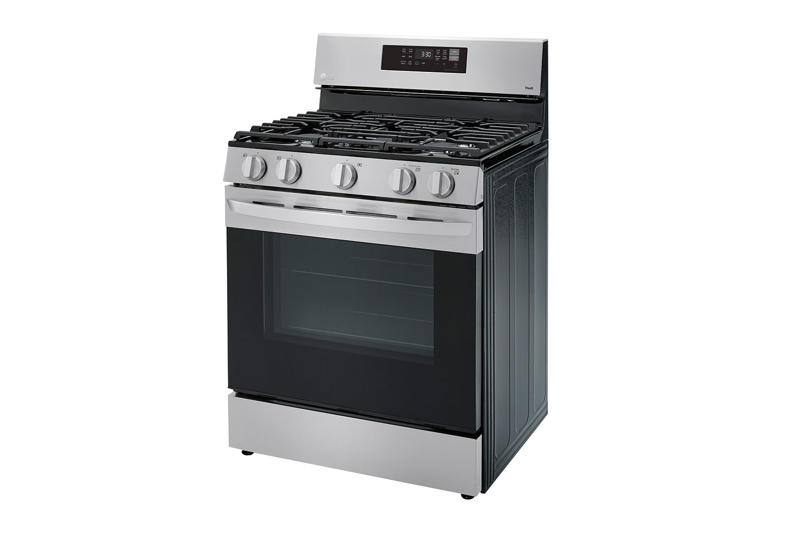 LG 5.8 cu ft. Smart Wi-Fi Enabled Fan Convection Gas Range with Air Fry & EasyClean®, LRGL5823S