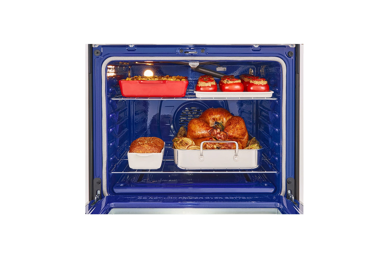 LG 5.8 cu ft. Smart Wi-Fi Enabled True Convection InstaView™  Gas Range with Air Fry, LRGL5825F