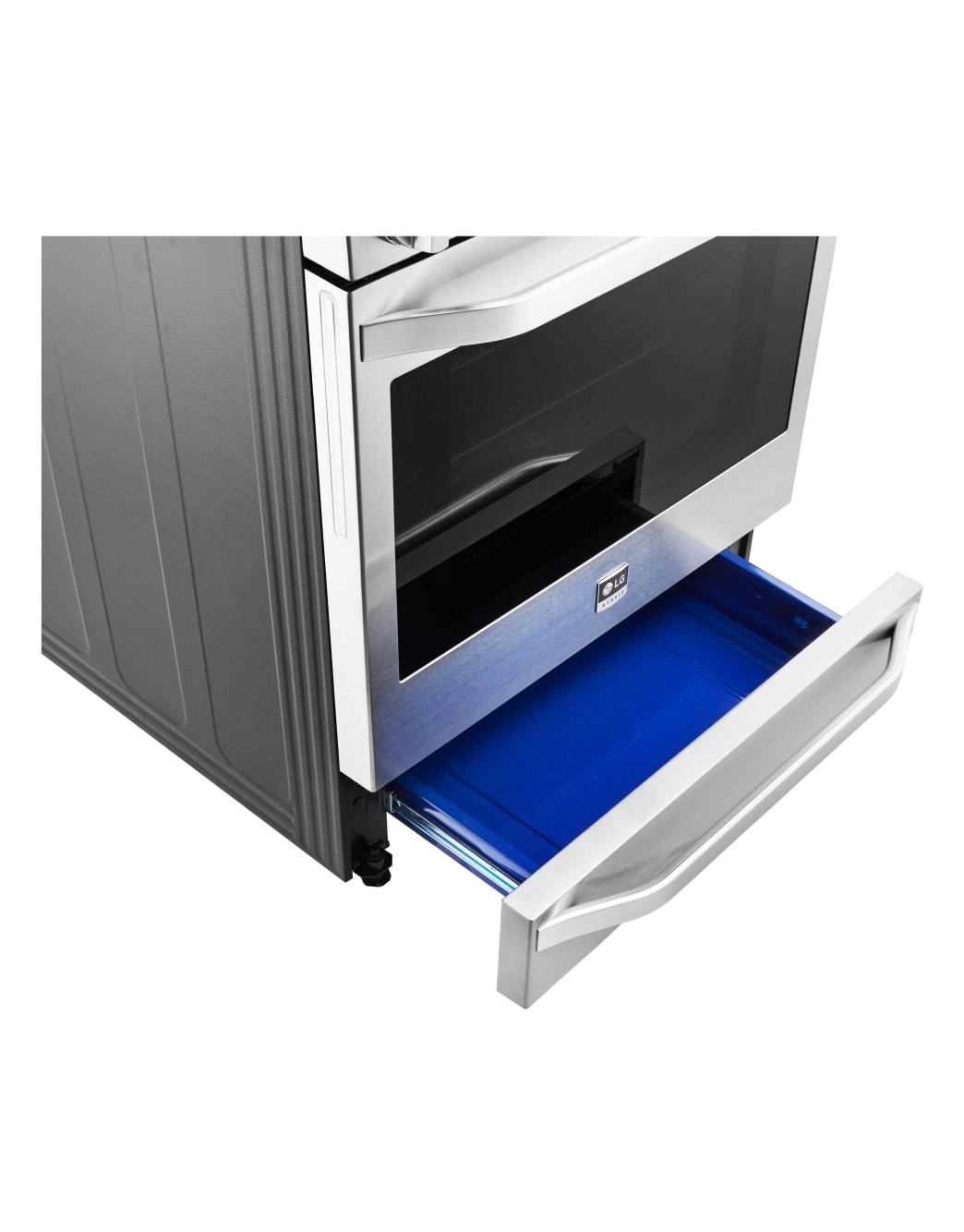 LG STUDIO 30" Electric Cooktop with Warming Zone and SmoothTouch