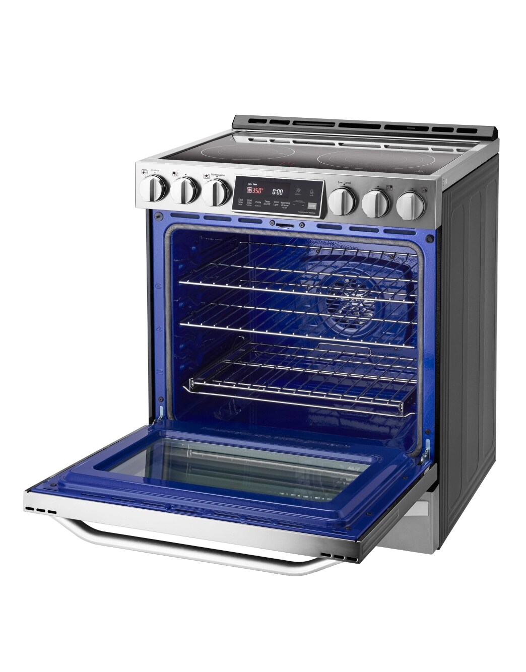 LG STUDIO 30" Electric Cooktop with Warming Zone and SmoothTouch