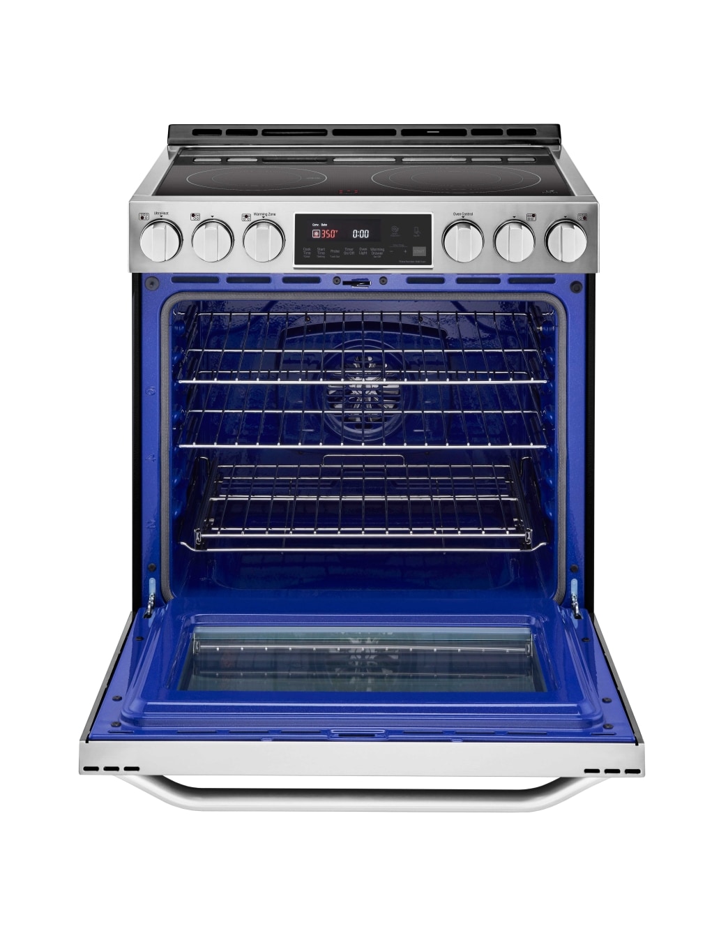 LG STUDIO 30" Electric Cooktop with Warming Zone and SmoothTouch