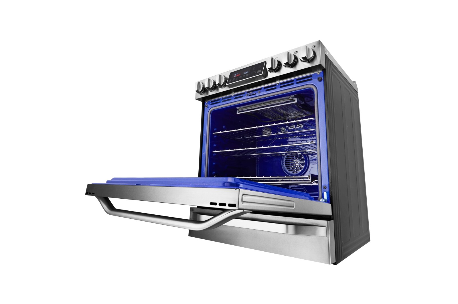 LG STUDIO 30" Electric Cooktop with Warming Zone and SmoothTouch®, LSCE305ST
