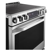 LG STUDIO 30" Electric Cooktop with Warming Zone and SmoothTouch®, LSCE305ST