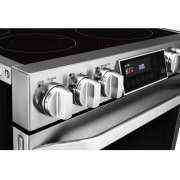 LG STUDIO 30" Electric Cooktop with Warming Zone and SmoothTouch®, LSCE305ST