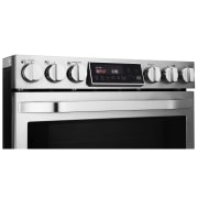 LG STUDIO 30" Electric Cooktop with Warming Zone and SmoothTouch®, LSCE305ST