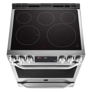 LG STUDIO 30" Electric Cooktop with Warming Zone and SmoothTouch®, LSCE305ST