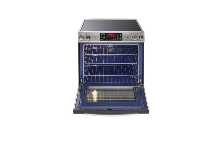 LG 5.4 cu.ft. Large Capacity Electric Slide-In Range with Fan Convection System, LSE3090ST