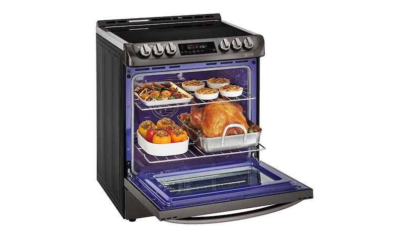LG 6.3 cu. ft. Electric Slide-in Range with ProBakeConvection™ and EasyClean®, LSE4611BD
