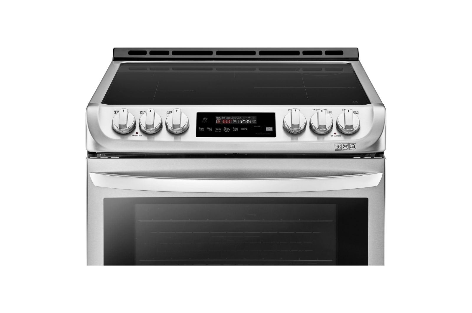LG 6.3 cu. ft. Induction Slide In Range With  ProBakeConvection™ and EasyClean®, LSE4616ST