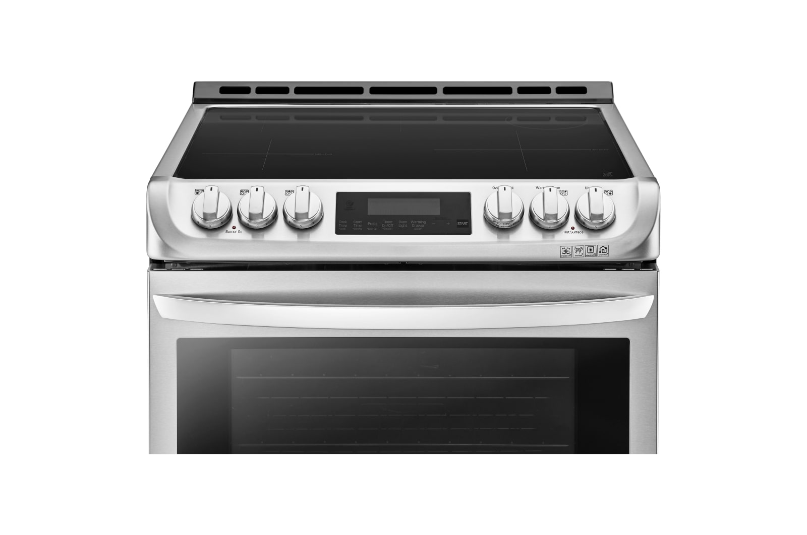 LG 6.3 cu. ft. Induction Slide In Range With  ProBake Convection™ and EasyClean®, LSE4617ST