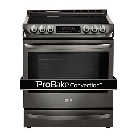 6.3 cu.ft. Black Stainless Steel Series Electric Slide In Range