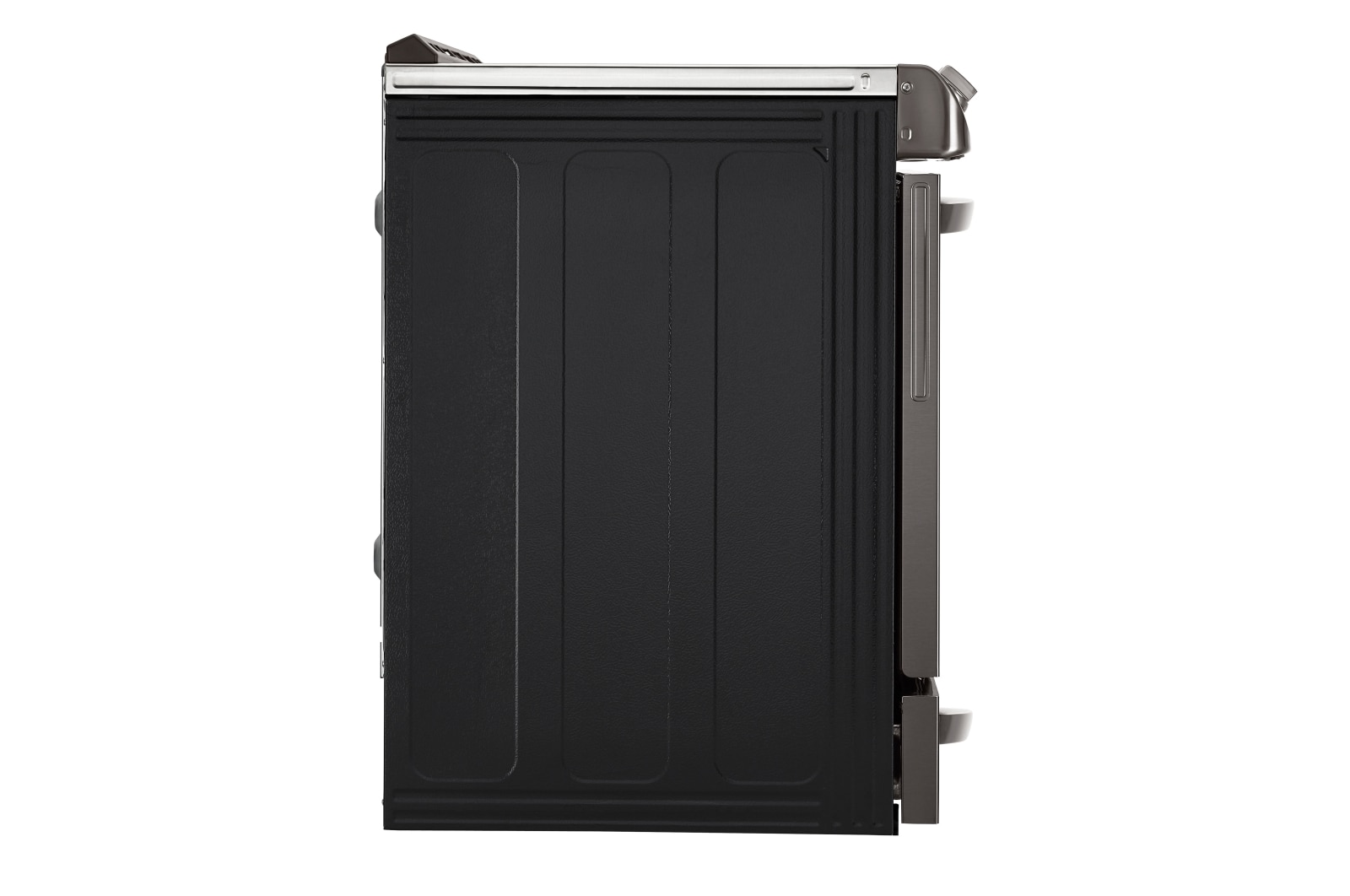 LG 6.3 cu.ft. Black Stainless Steel Series Electric Slide In Range with ProBakeConvection™ , LSE5613BD