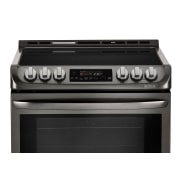 LG 6.3 cu.ft. Black Stainless Steel Series Electric Slide In Range with ProBakeConvection™ , LSE5613BD