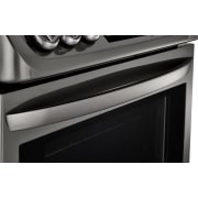 LG 6.3 cu.ft. Black Stainless Steel Series Electric Slide In Range with ProBakeConvection™ , LSE5613BD