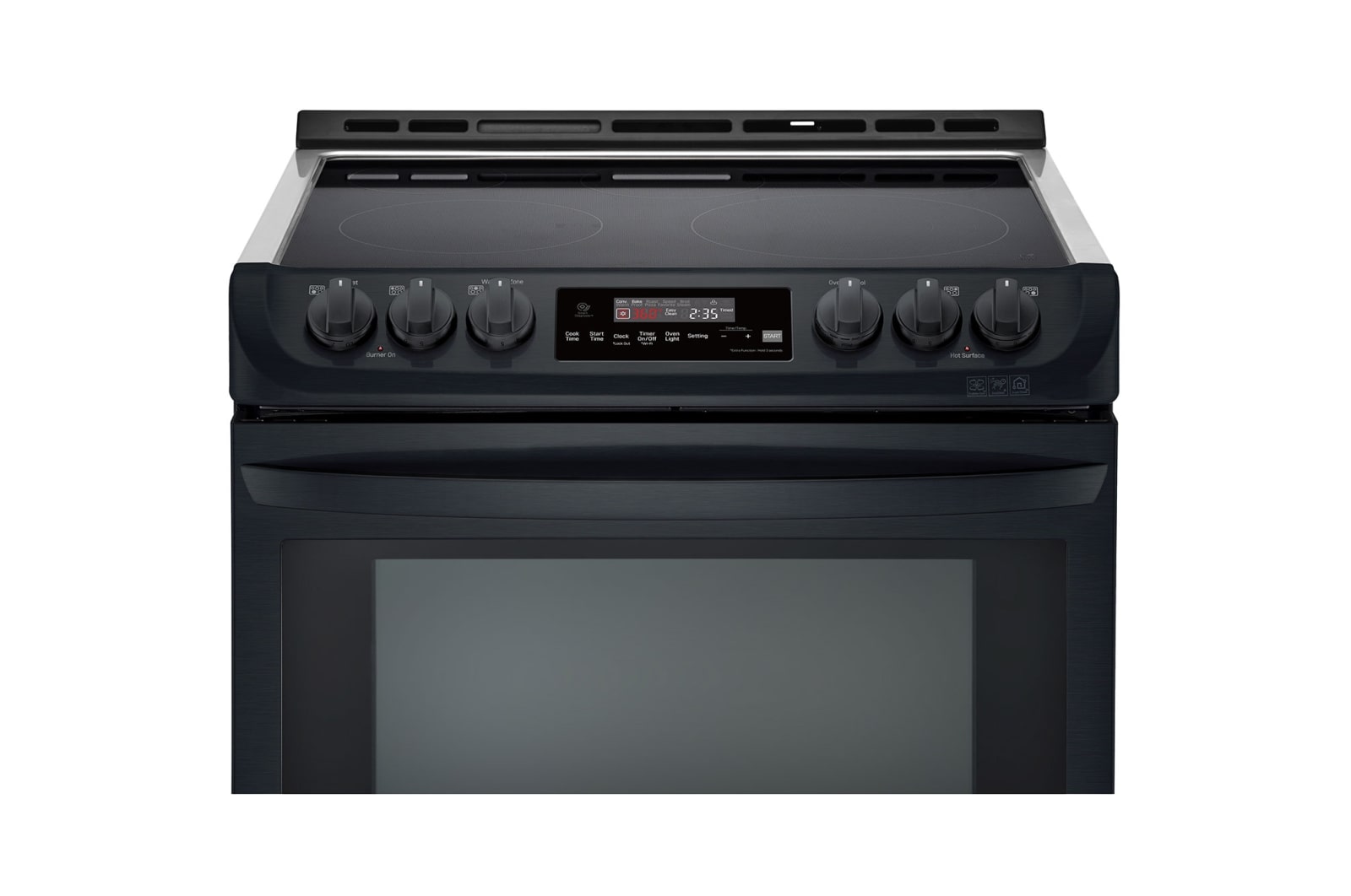 LG 6.3 cu.ft. Black Stainless Steel Series Electric Slide In Range with ProBakeConvection™ , LSE5613BM