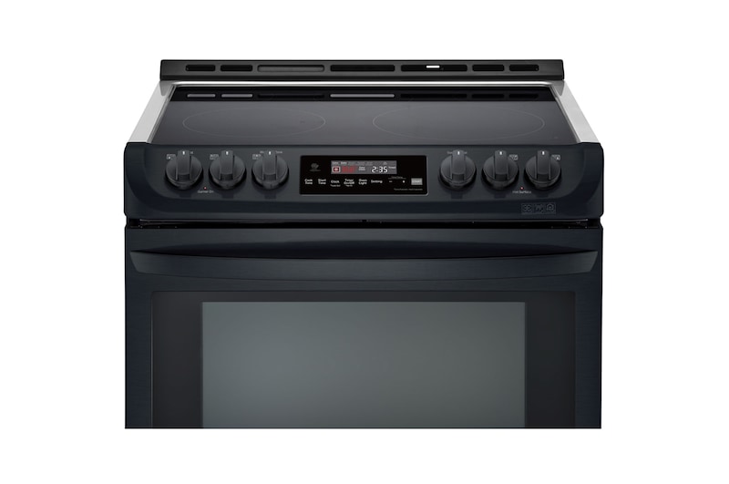 LG 6.3 cu.ft. Black Stainless Steel Series Electric Slide In Range with ProBakeConvection™ , LSE5613BM