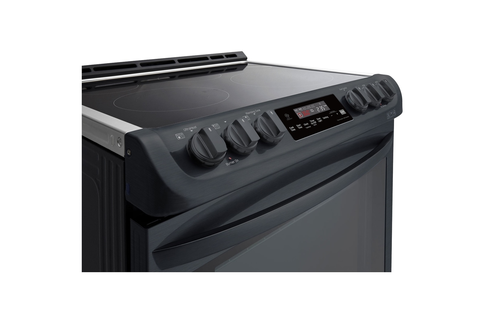 LG 6.3 cu.ft. Black Stainless Steel Series Electric Slide In Range with ProBakeConvection™ , LSE5613BM