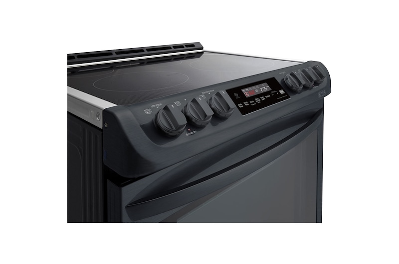 LG 6.3 cu.ft. Black Stainless Steel Series Electric Slide In Range with ProBakeConvection™ , LSE5613BM