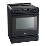 LG 6.3 cu.ft. Black Stainless Steel Series Electric Slide In Range with ProBakeConvection™ , LSE5613BM