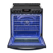 LG 6.3 cu.ft. Black Stainless Steel Series Electric Slide In Range with ProBakeConvection™ , LSE5613BM