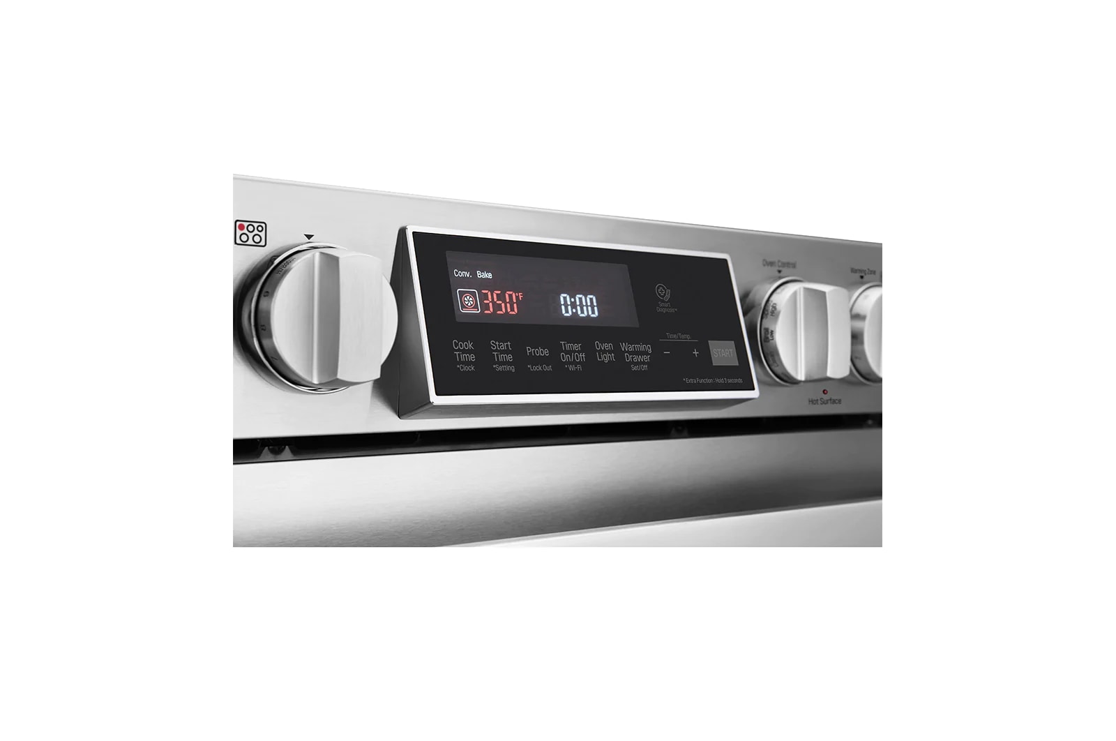 LG STUDIO 6.3 cu.ft Smart Induction Range with ProBakeConvection™, LSIS3018SS