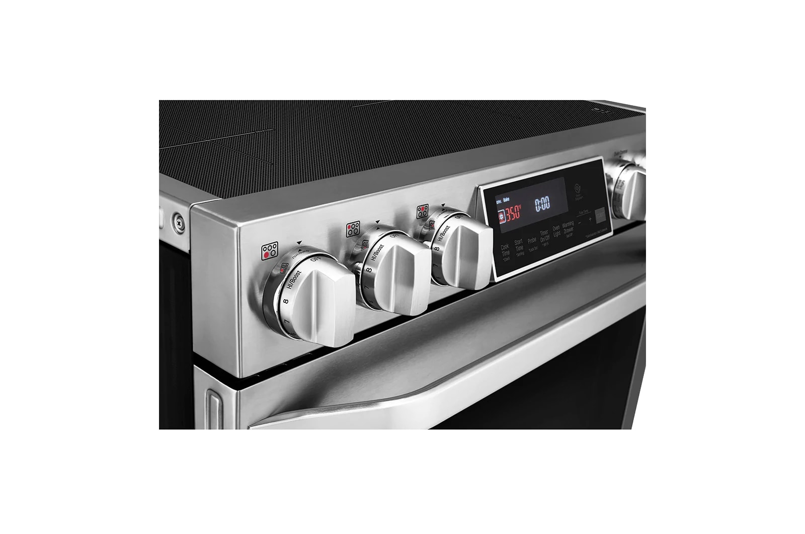 LG STUDIO 6.3 cu.ft Smart Induction Range with ProBakeConvection™, LSIS3018SS