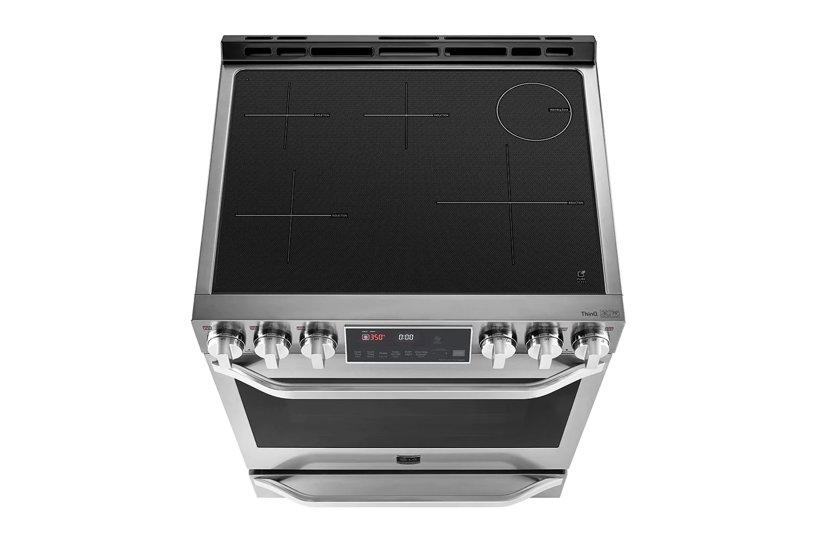LG STUDIO 6.3 cu.ft Smart Induction Range with ProBakeConvection™, LSIS3018SS