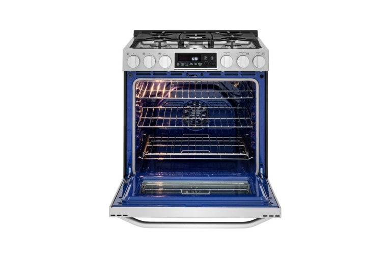 LG STUDIO- 6.3 Cu.Ft Capacity Slide-In Gas Range with ProBake Convection™ , LSSG3016ST