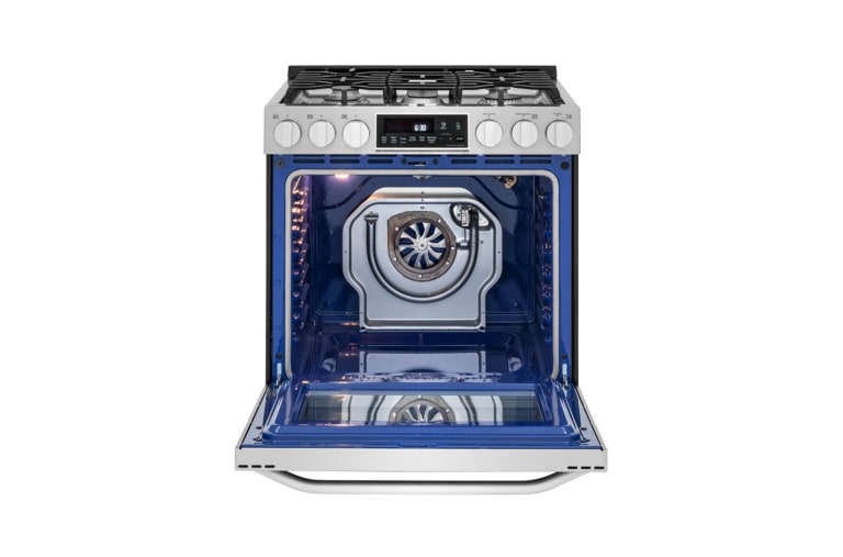 LG STUDIO- 6.3 Cu.Ft Capacity Slide-In Gas Range with ProBake Convection™ , LSSG3016ST