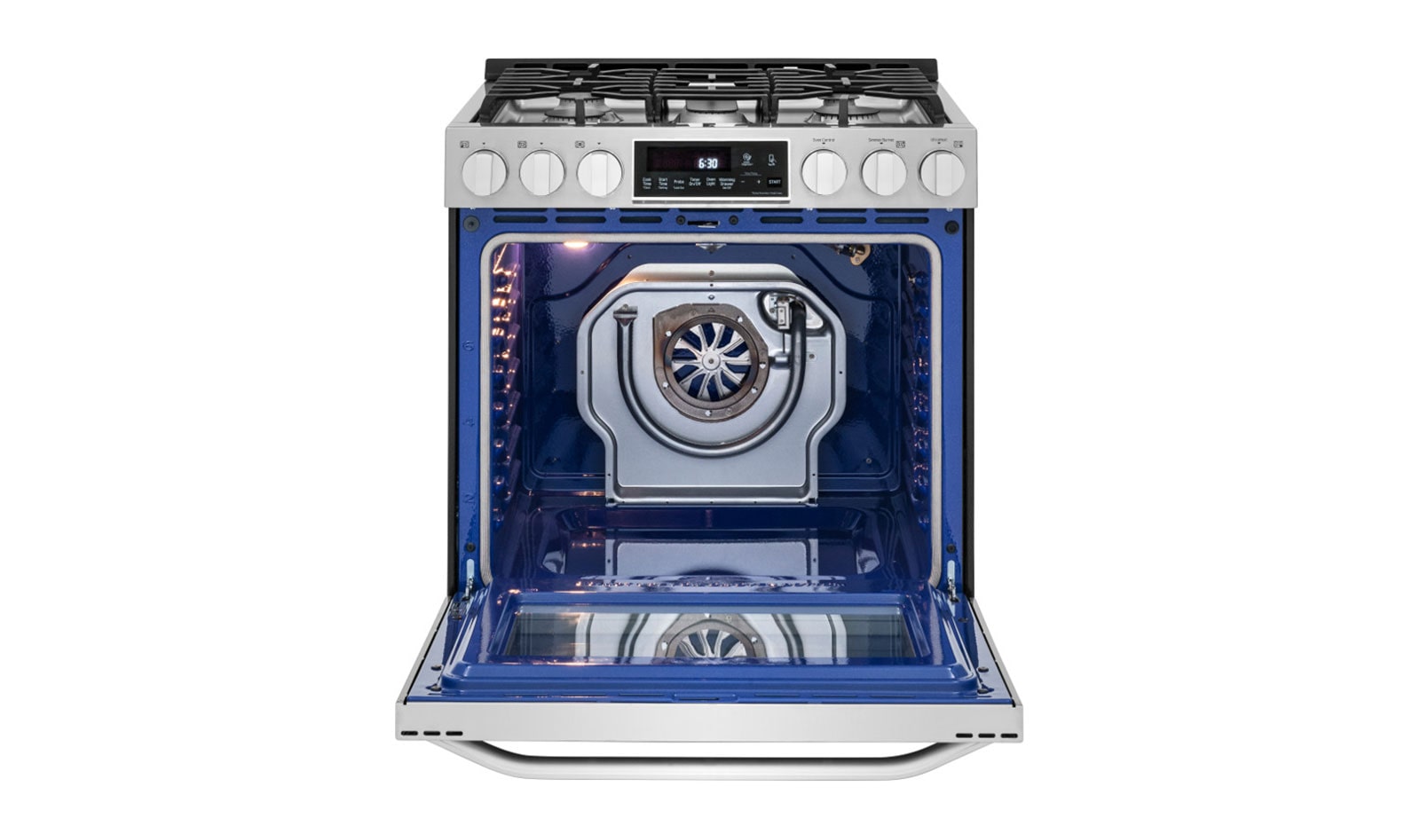 LG STUDIO- 6.3 Cu.Ft Capacity Slide-In Gas Range with ProBake Convection™ , LSSG3016ST