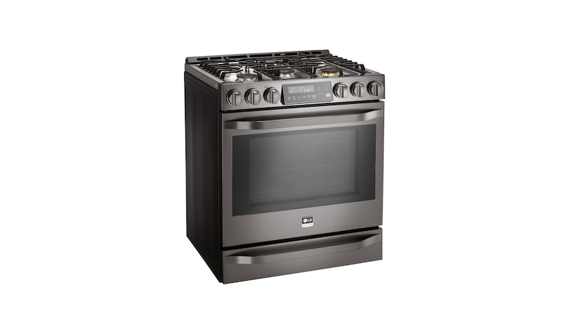 LG STUDIO 6.3 Gas Single Oven Slide-In-range with ProBakeConvection™, LSSG3019BD